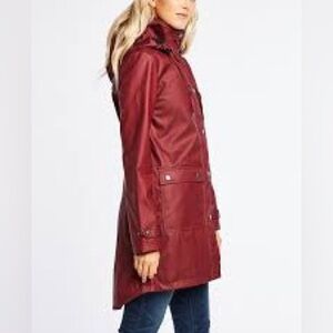 Mia Melon Chloe Rain Coat: Modern Trench